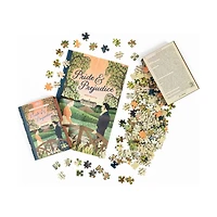 Jane Austen's Pride & Prejudice Double-Sided Jigsaw Puzzle: 252 Pcs