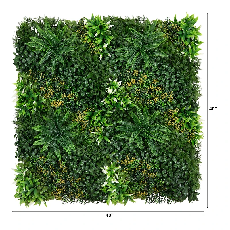 40" Hawaiian Islands Artificial Living Wall Panel