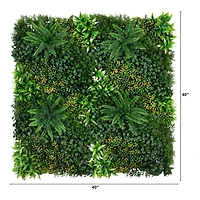 40" Hawaiian Islands Artificial Living Wall Panel