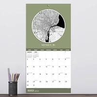 TF Publishing 2025 Home: Michigan Wall Calendar