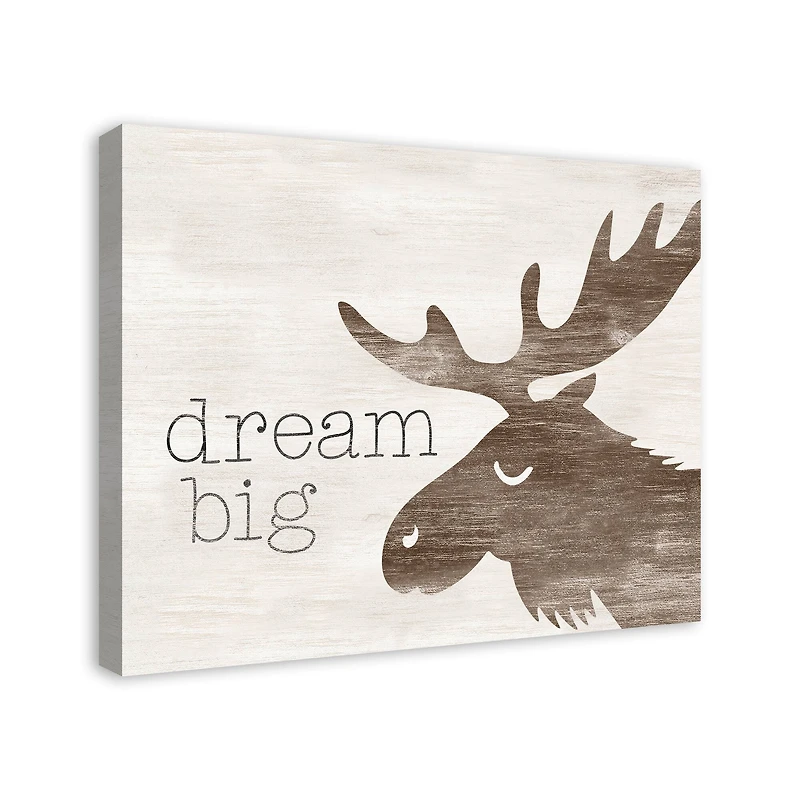 Dream Big 30" x 24" Canvas Wall Art
