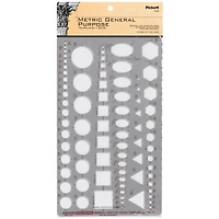 Pickett® Metric General Purpose Inking Template