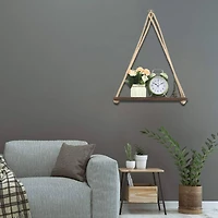 Brown Floating Shelves Set
