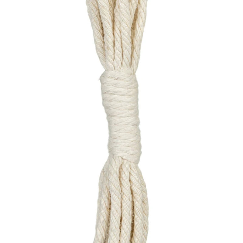 Hello Honey® 57" Natural Cotton Macrame Plant Hanger