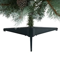 3ft. Pre-Lit British Columbia Mountain Pine Artificial Christmas Tree, Clear LED Lights