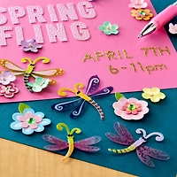 12 Pack: Dimensional Dragonflies Stickers by Recollections™