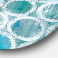 Designart - Natural Blue Circle