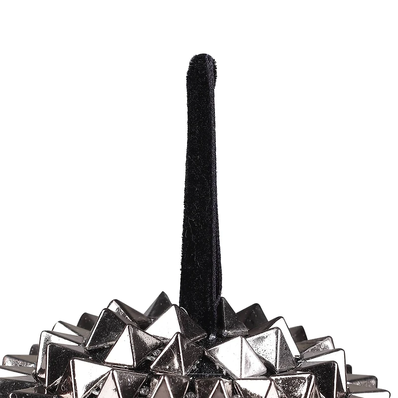 4" Silver Spikes Ball Ornament by Ashland®