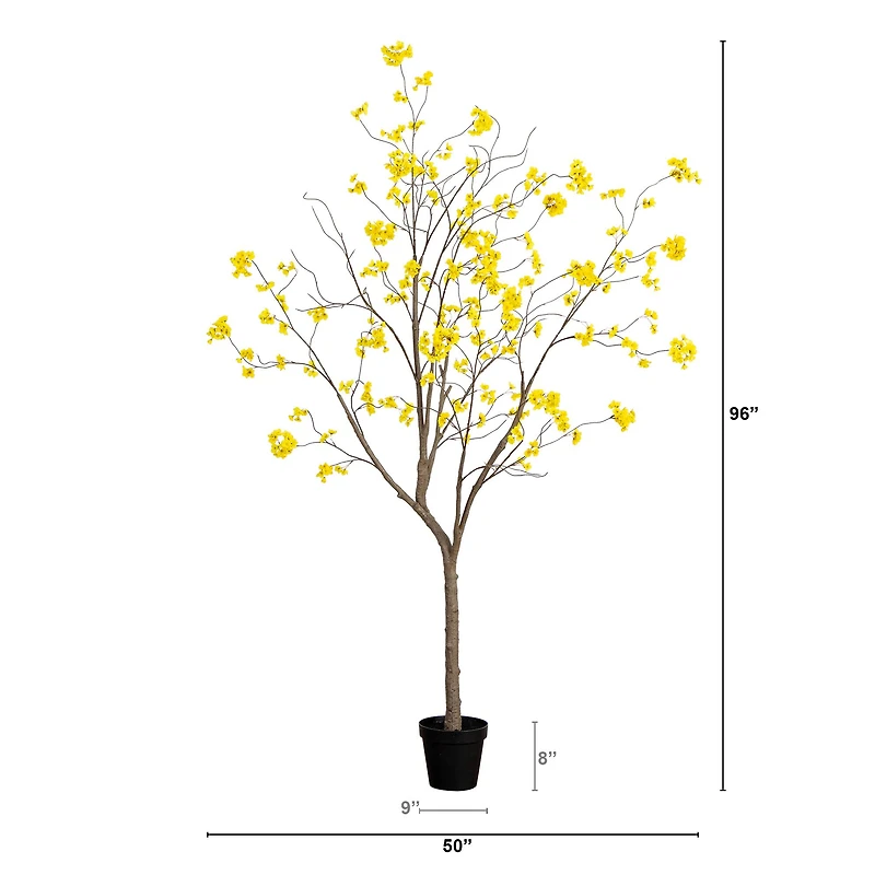 8ft. Artificial Bellflower Tree