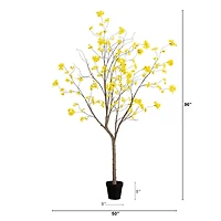 8ft. Artificial Bellflower Tree