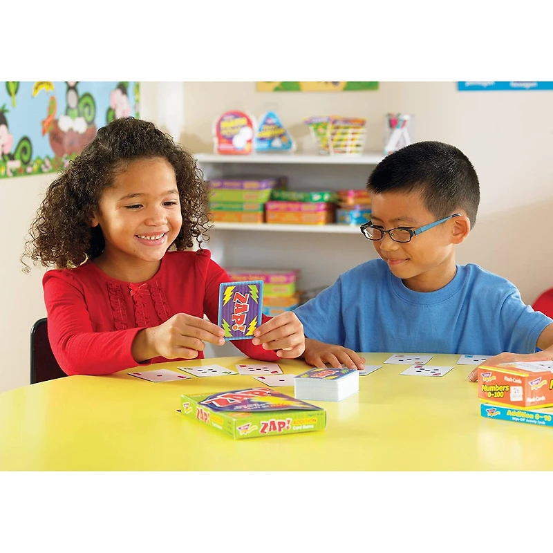 Trend Enterprises® Zap! Addition Card Game