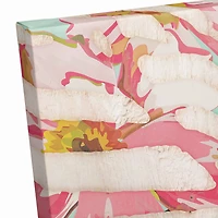 Bright Butterfly Silhouette 20" x 20" Canvas Wall Art