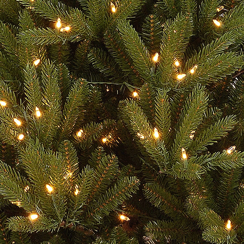 6.5ft. Pre-Lit Topeka Spruce Artificial Christmas Tree, Clear Lights
