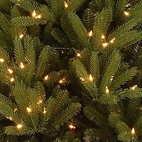6.5ft. Pre-Lit Topeka Spruce Artificial Christmas Tree, Clear Lights