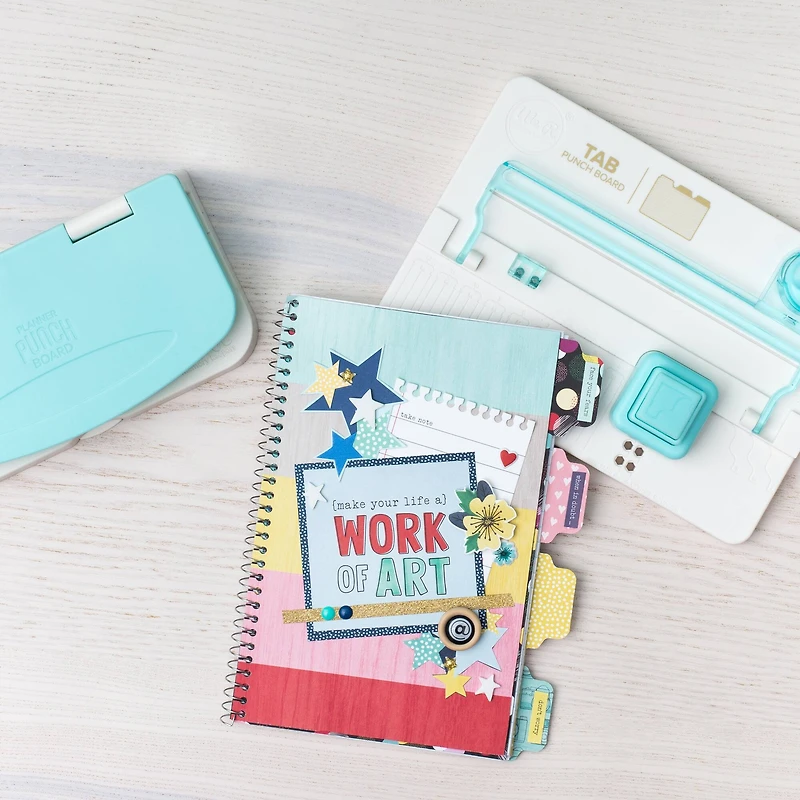 We R Memory Keepers® Tab Punch Board, 8.51" x 9.26