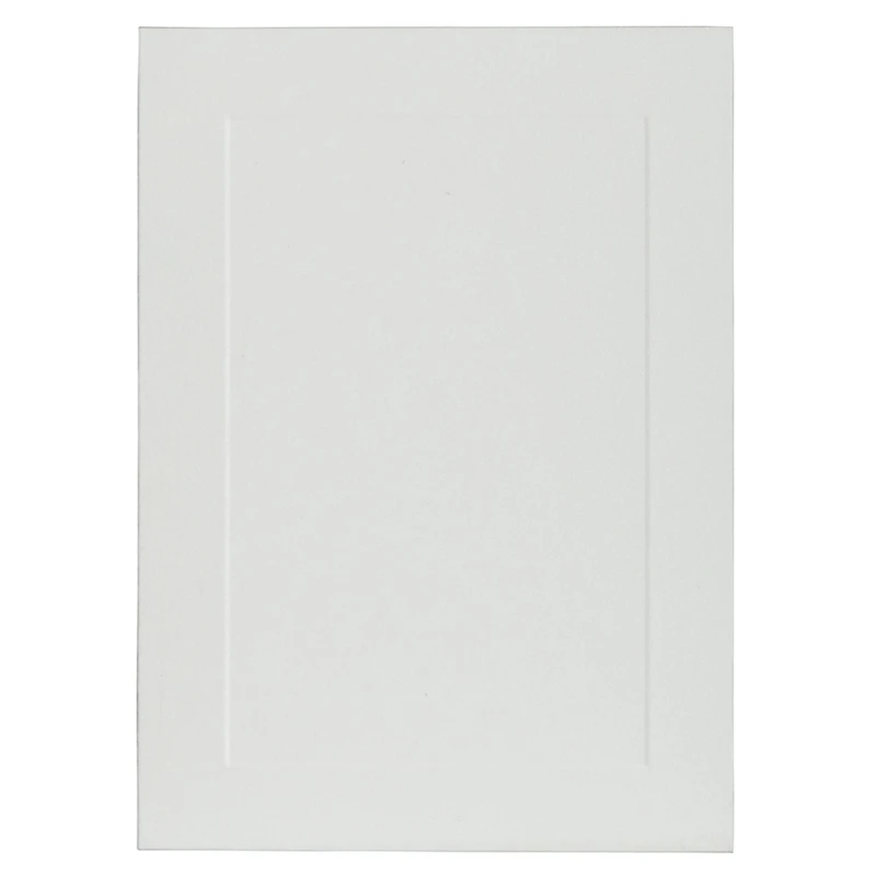 JAM Paper 3.5" x 4.875" Strathmore Bright White Wove Panel Blank Foldover Cards
