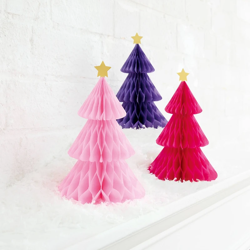 Pink & Purple Honeycomb Tree Kit by Celebrate It™