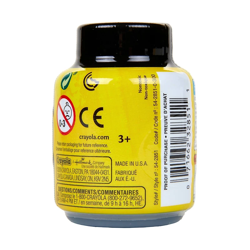 Crayola® 2oz. Black Washable Paints, 12ct.