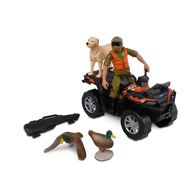 NKOK RealTree® POLARIS® Sportsman 1:18 Scale 8 Piece Duck Hunting Playset