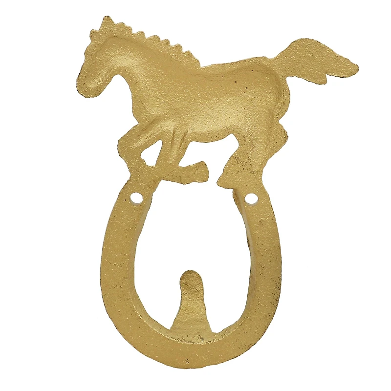 5.25" Gold Horse Metal Wall Hook by Ashland®