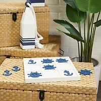 Blue Iron Nautical Game Set 1" x 14" x 14"