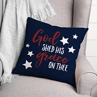 God Shed His Grace On Thee Throw Pillow