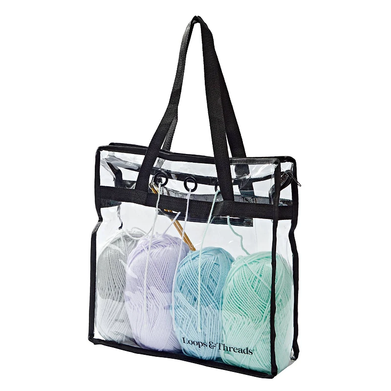 Transparent Yarn Project Bag by Loops & Threads®