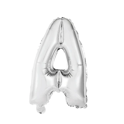 12 Pack: Silver Letter Mylar Balloon by Celebrate It™
