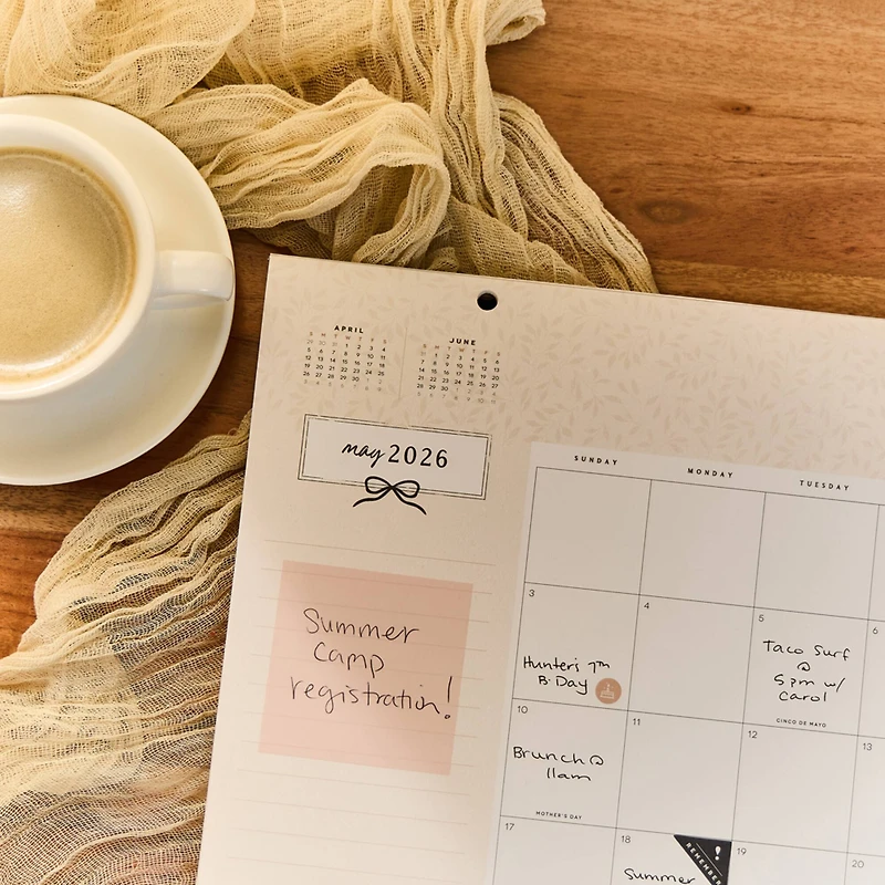 The Happy Planner® Modern Charm Small Desk Calendar