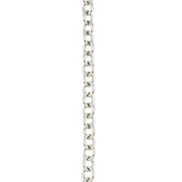 7.5" Rhodium Cable Charm Bracelet by Bead Landing™