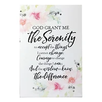 Lela & Ollie Serenity Prayer Plaque with Easel