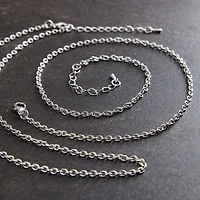 Rhodium Necklace by Creatology™, 2ct.