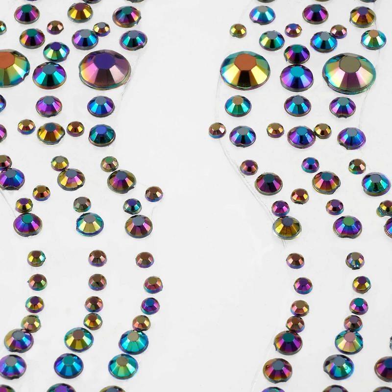 Black AB Crystal Strip Bling Stickers by Recollections™