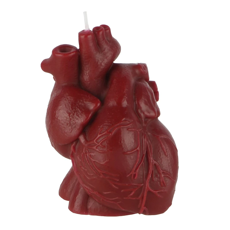 4.5" Red Heart Shaped Candle by Ashland®
