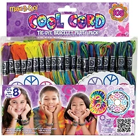 Janlynn® Cool Cord Tie-Dye Bracelet Party Pack