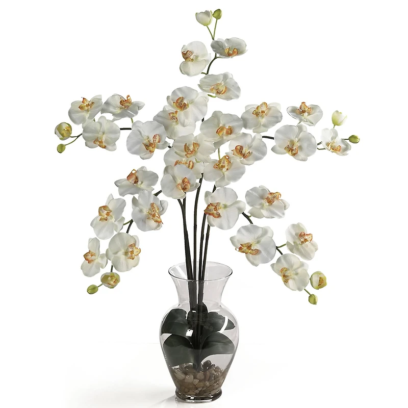 2.5ft. Moth Orchid Liquid Illusion Silk Flower Arrangement
