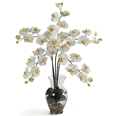2.5ft. Moth Orchid Liquid Illusion Silk Flower Arrangement