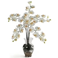 2.5ft. Moth Orchid Liquid Illusion Silk Flower Arrangement