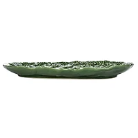 Hello Honey® 13.5" Green Cabbage Ceramic Serving Plates, 6ct.
