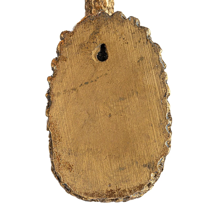 Hello Honey® 11.75" Gold Bird Head Wall Decoration