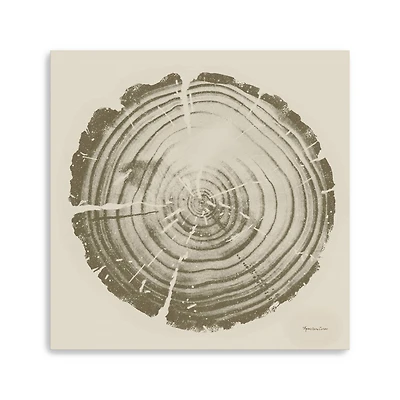 Tree Trunk Cream II Canvas Giclee