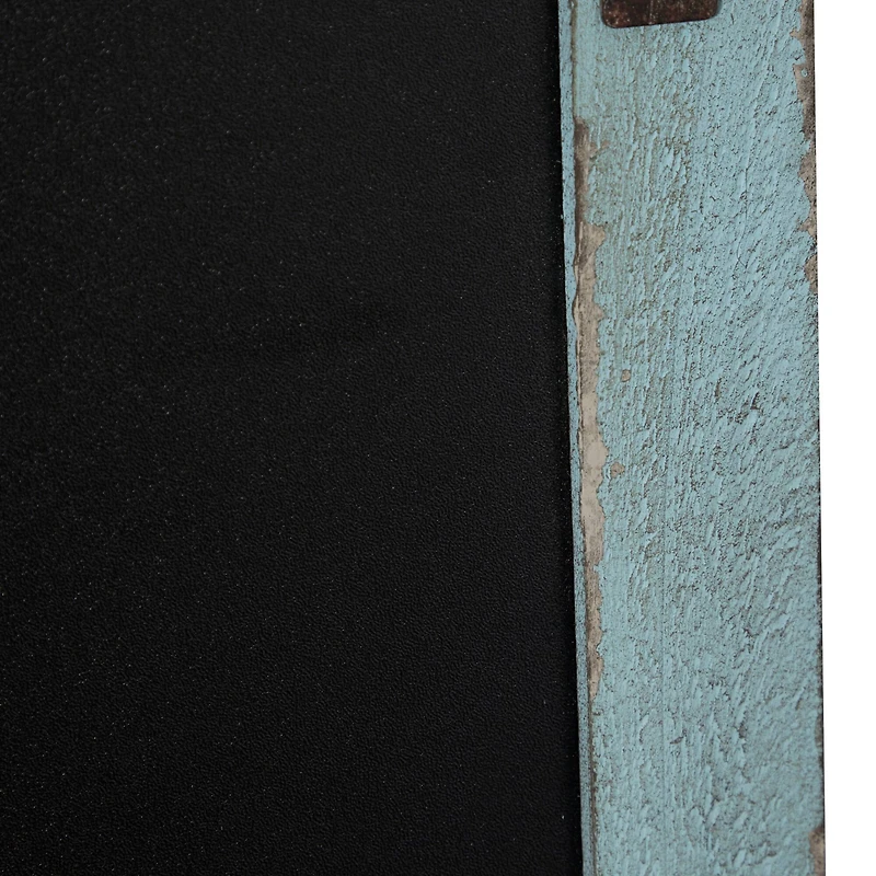 Blue Wall Mounted Chalk Board