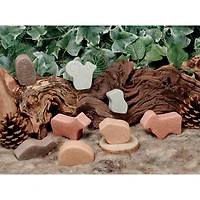 Yellow Door Little Lands Woodland Stone Figure Play Set
