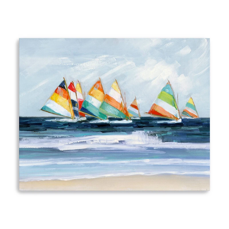 Summer Regatta Canvas Giclee