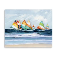 Summer Regatta Canvas Giclee