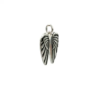Charmalong™ Antique Silver Plated Wings Charm by Bead Landing™