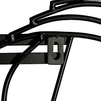 Black Music Notes Iron Traditional Wall Decor