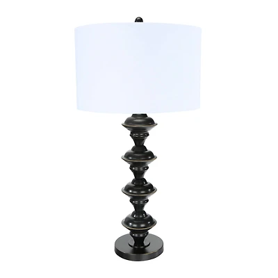 Hello Honey® Metal Candlestick Table Lamp with Oil Rubbed Finish