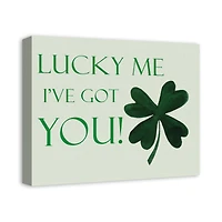 Lucky Me I've Got You 20" x 16" Canvas Wall Art