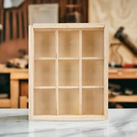 Multicraft Natural Wood Keepsake Box